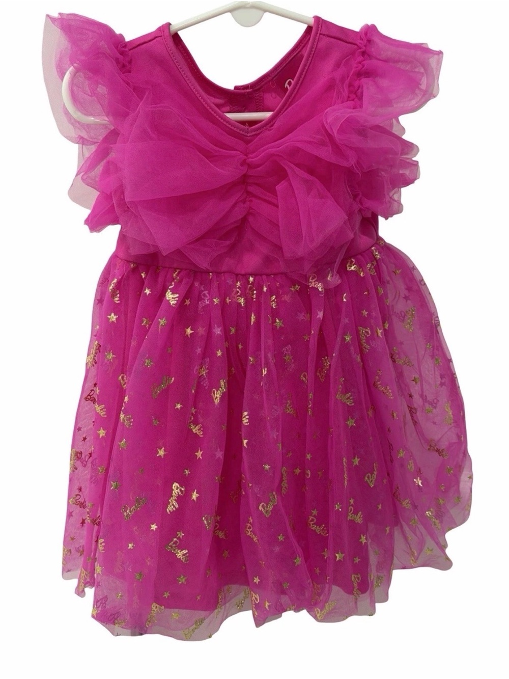 Barbie Toddler Tutu Dress Little Girls Fluffy Summer Dresses Casual Party